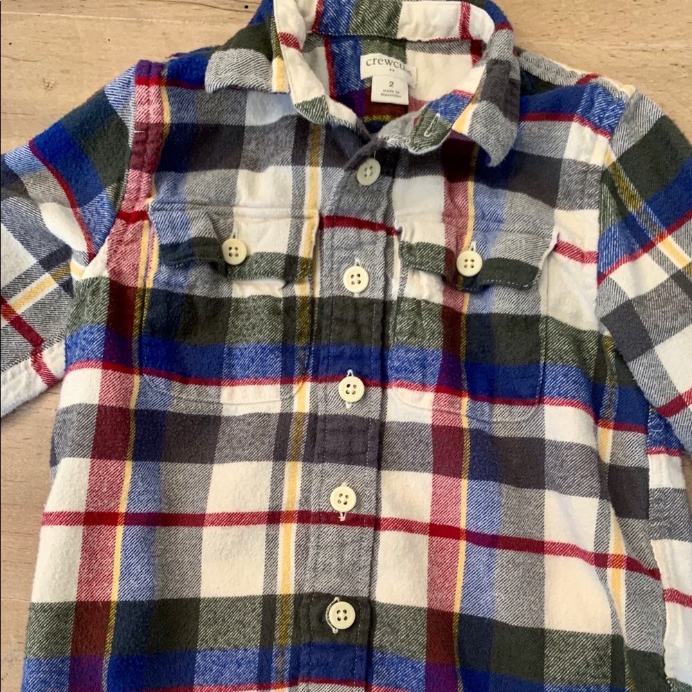Crewcuts Toddler flannel button down